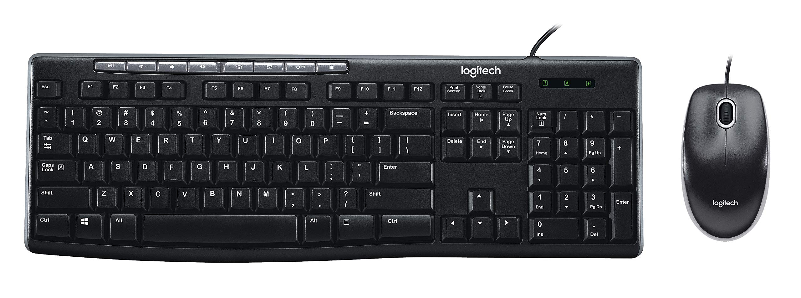 Foto 1 | Teclado Y Ratón Logitech Media Combo Mk200 - Venta Internacional.