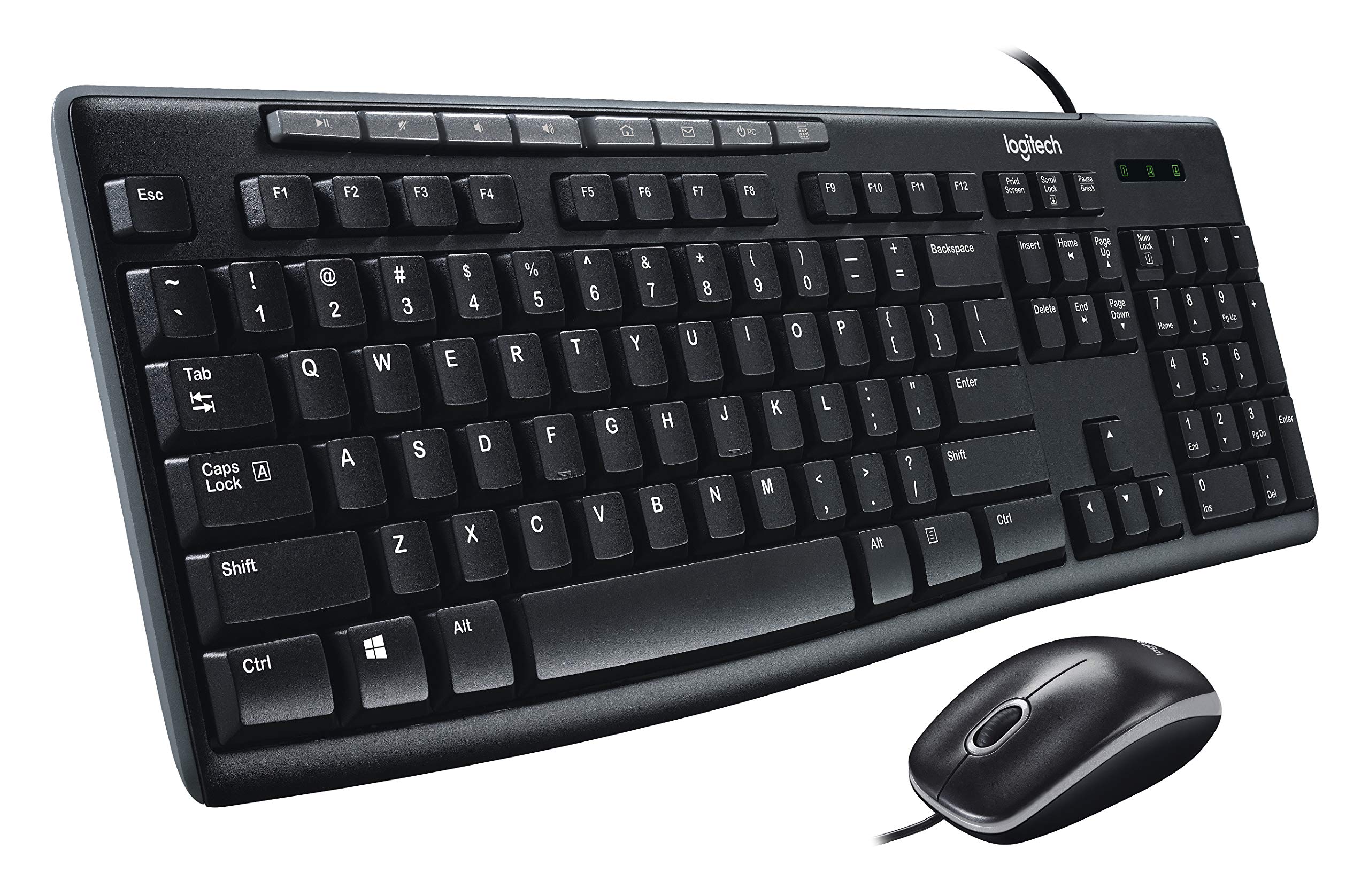 Foto 3 | Teclado Y Ratón Logitech Media Combo Mk200 - Venta Internacional.
