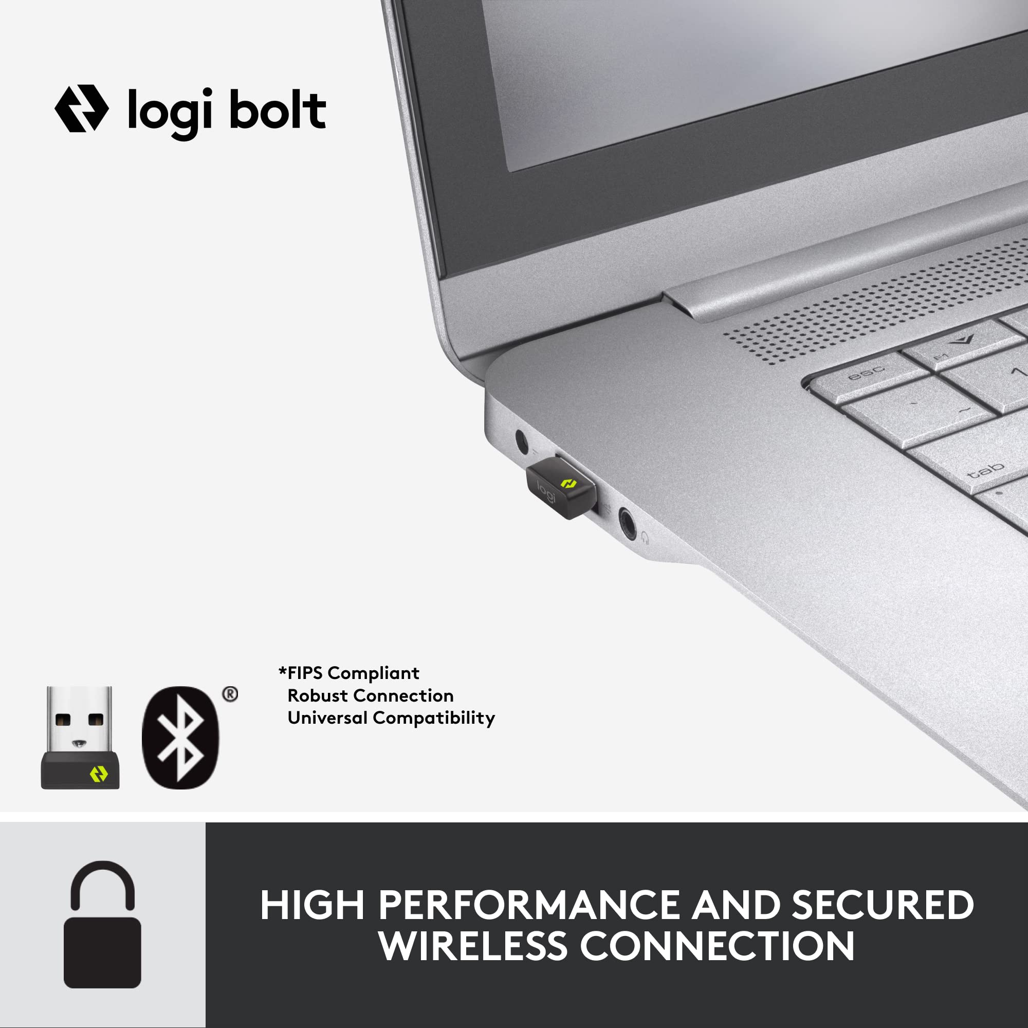 Foto 3 | Combo De Ratón Y Teclado Inalámbricos Logitech Signature Mk650 - Venta Internacional.