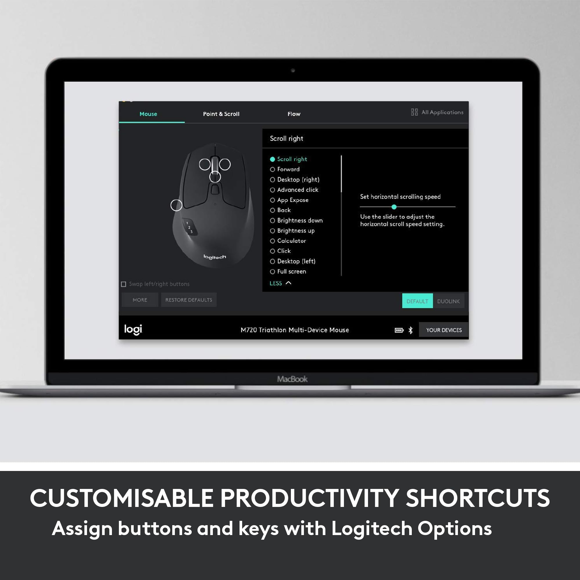 Foto 6 | Combinación De Teclado Y Ratón Inalámbricos Logitech Mk850 Performance - Venta Internacional.