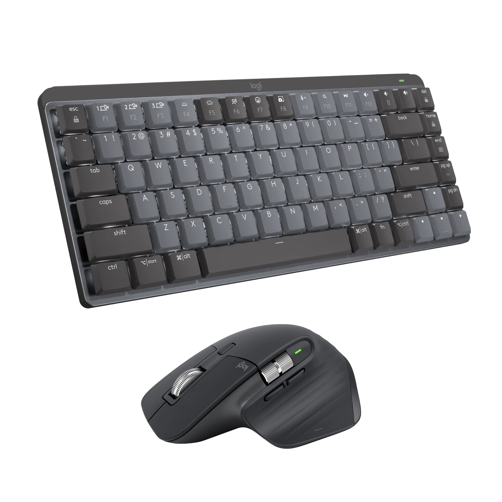 Teclado Y Ratón Logitech Mx Mechanical Mini Tkl Iluminados - Venta Internacional.