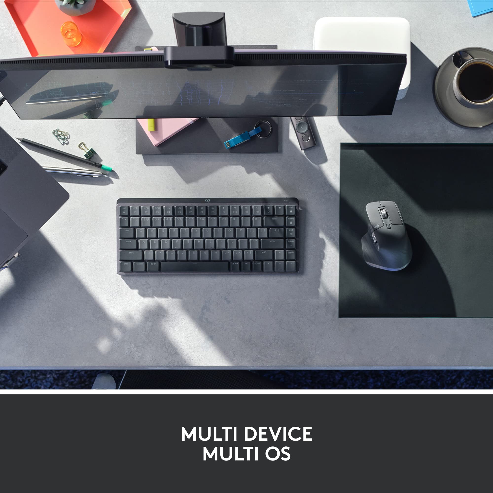 Foto 5 pulgar | Teclado Y Ratón Logitech Mx Mechanical Mini Tkl Iluminados - Venta Internacional.
