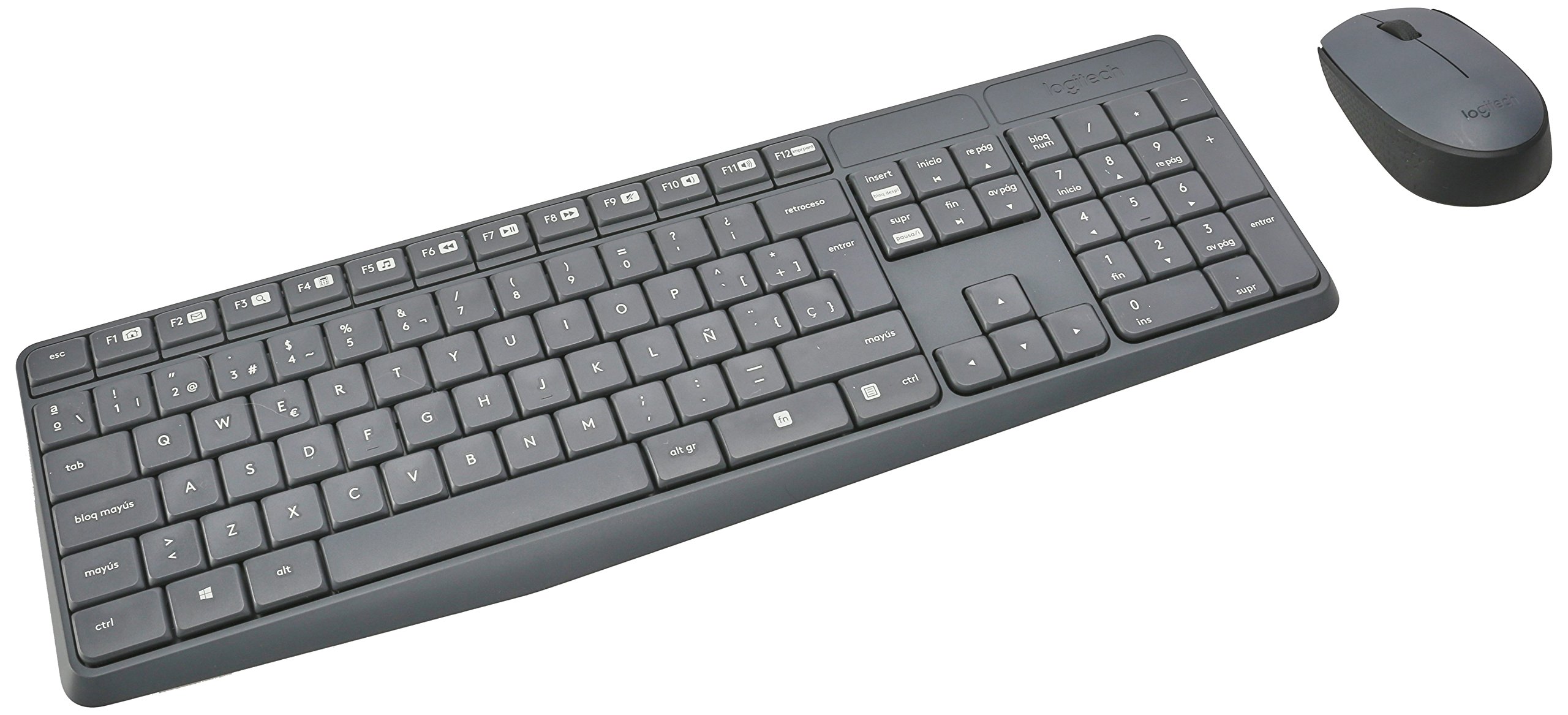 Foto 2 pulgar | Kit De Teclado Y Ratón Logitech Mk235 Usb Inalámbrico - Venta Internacional.