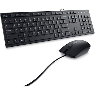 Foto 1 | Teclado y Ratón Dell KM300C con Cable Negro - Venta Internacional