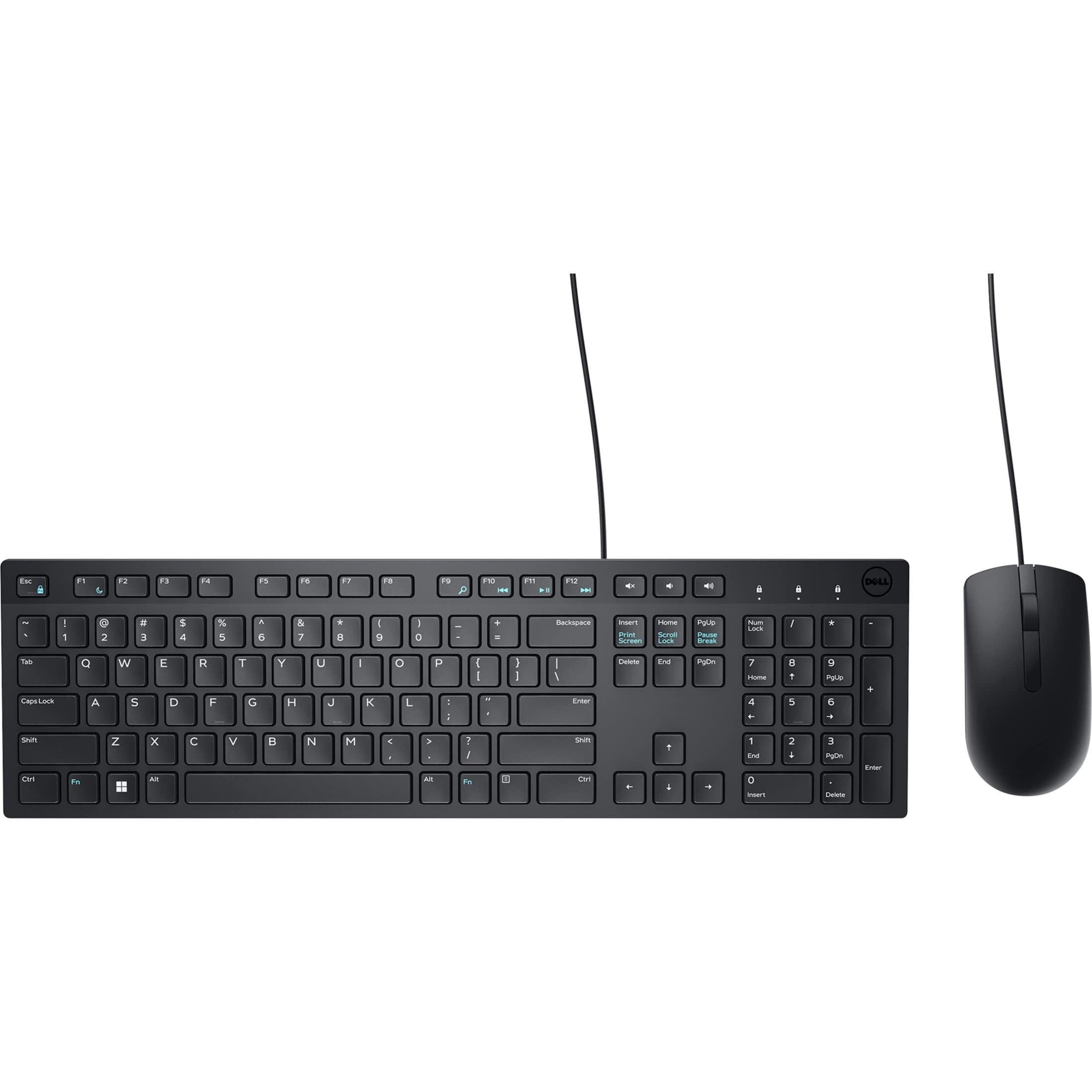 Foto 4 pulgar | Teclado y Ratón Dell KM300C con Cable Negro - Venta Internacional
