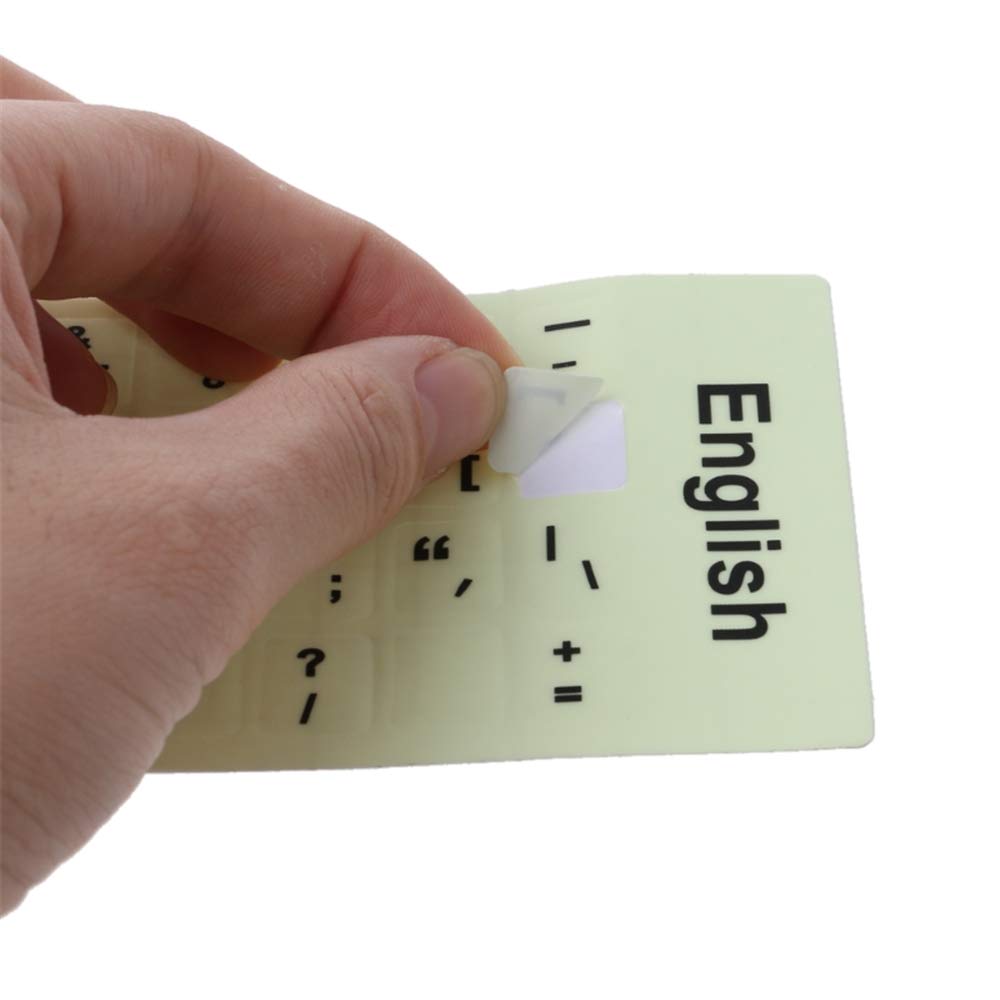 Foto 5 pulgar | Adhesivos De Teclado N+b Luminosos Árabe Ruso Inglés Francés - Venta Internacional.