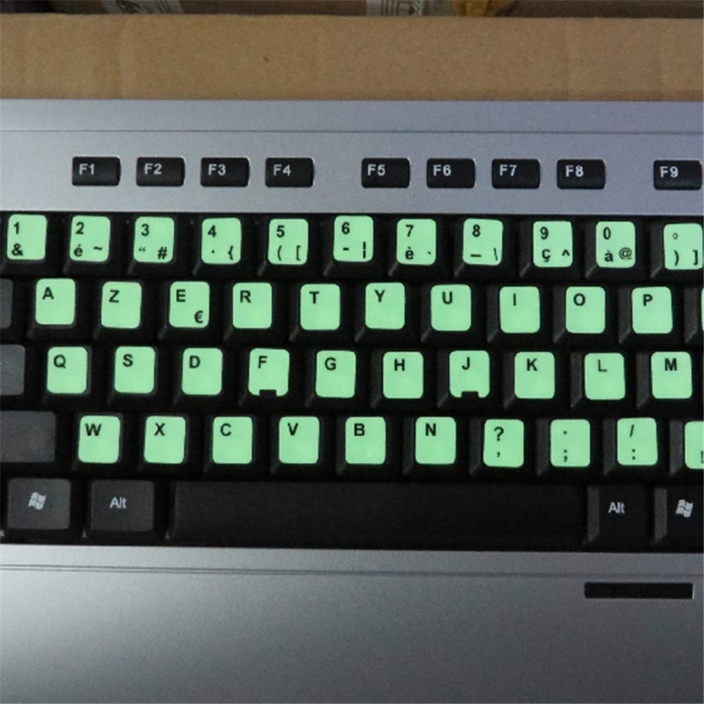 Foto 7 pulgar | Adhesivos De Teclado N+b Luminosos Árabe Ruso Inglés Francés - Venta Internacional.