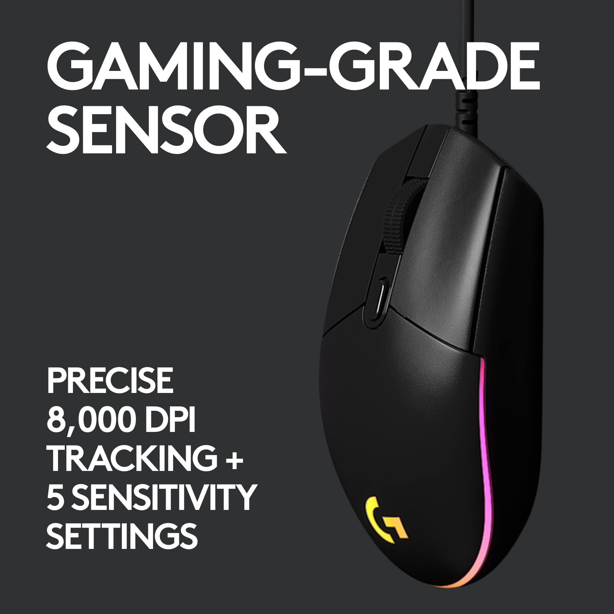 Foto 8 pulgar | Paquete De Teclado Y Ratón Logitech G213 Prodigy G203 - Venta Internacional.