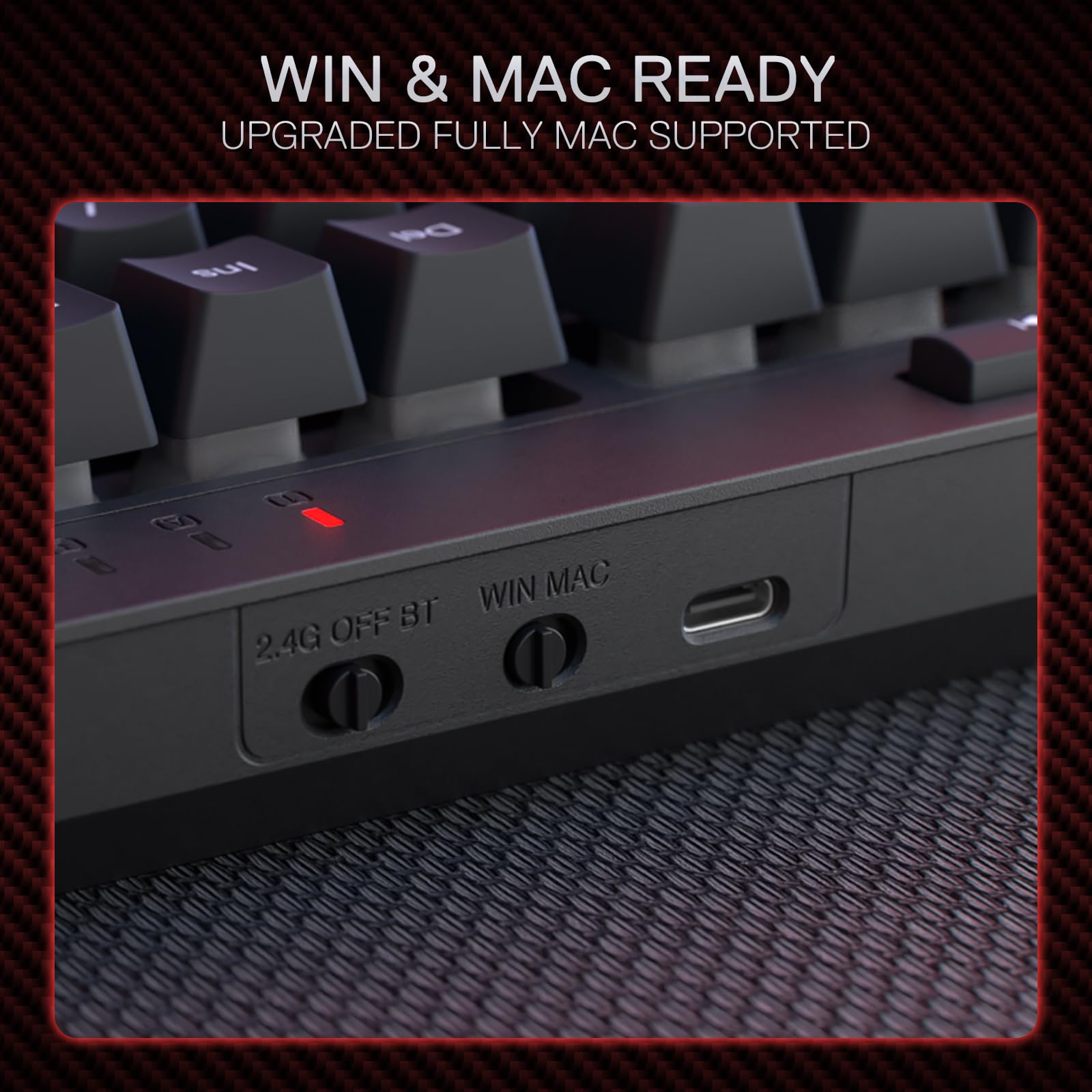 Foto 7 | Combo Inalámbrico De Teclado Y Ratón Para Juegos Redragon S142 - Venta Internacional.