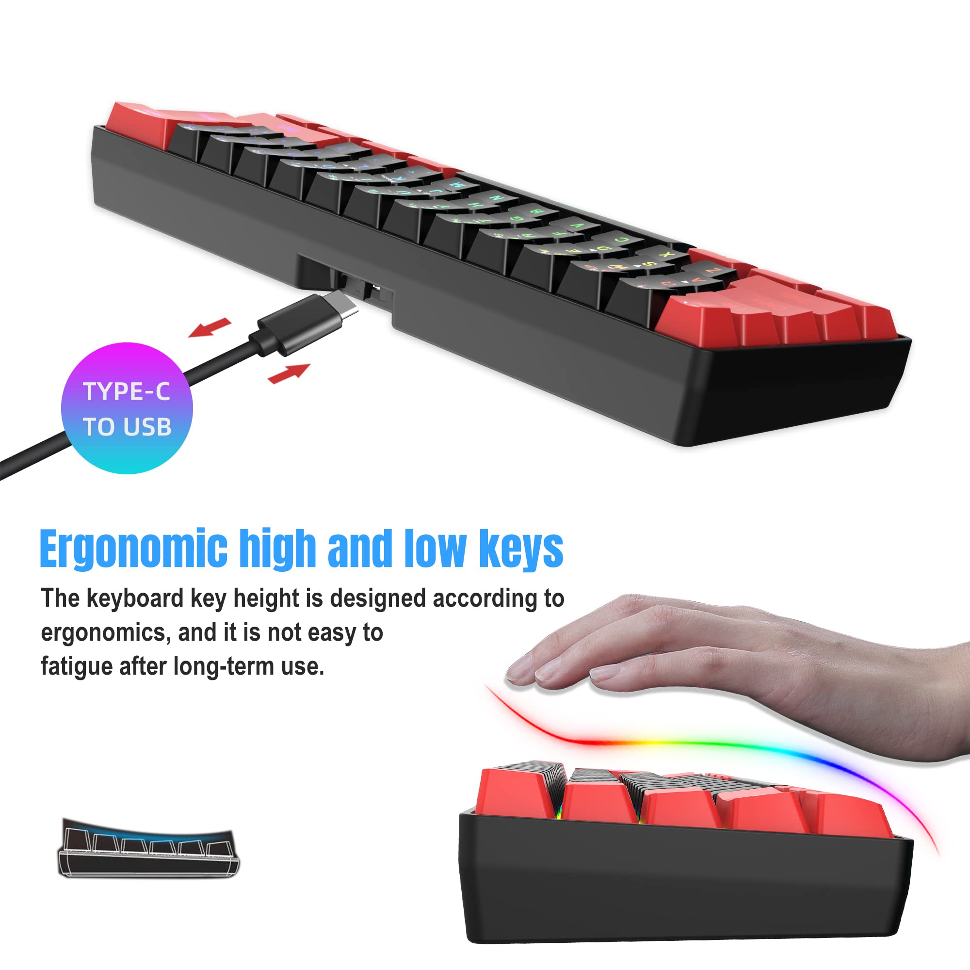 Foto 6 pulgar | Combo Inalámbrico De Teclado Y Ratón Para Juegos Snpurdiri 2.4g - Venta Internacional.