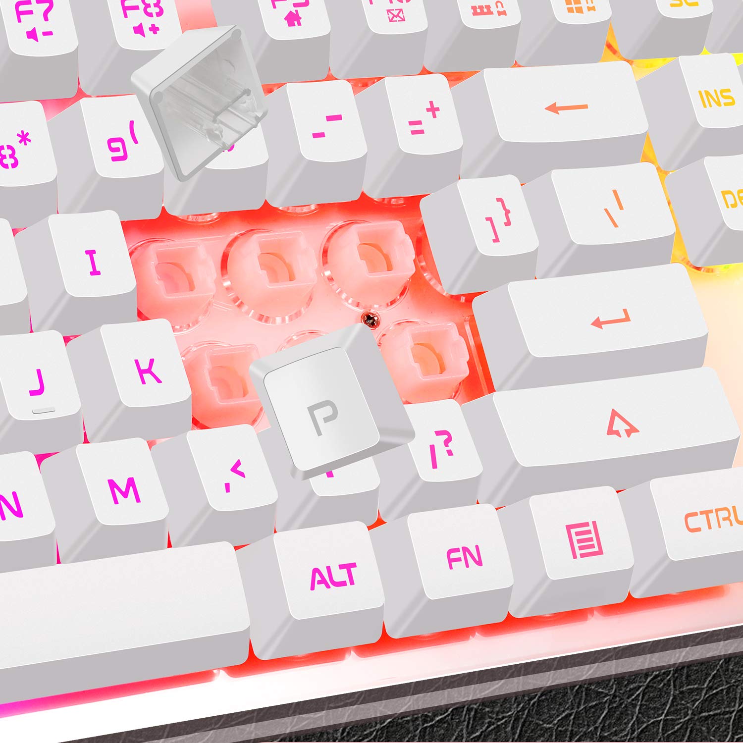 Foto 4 | Combinación De Teclado Y Ratón Para Juegos Magegee K1 Rgb Con Retroiluminación Led - Venta Internacional.