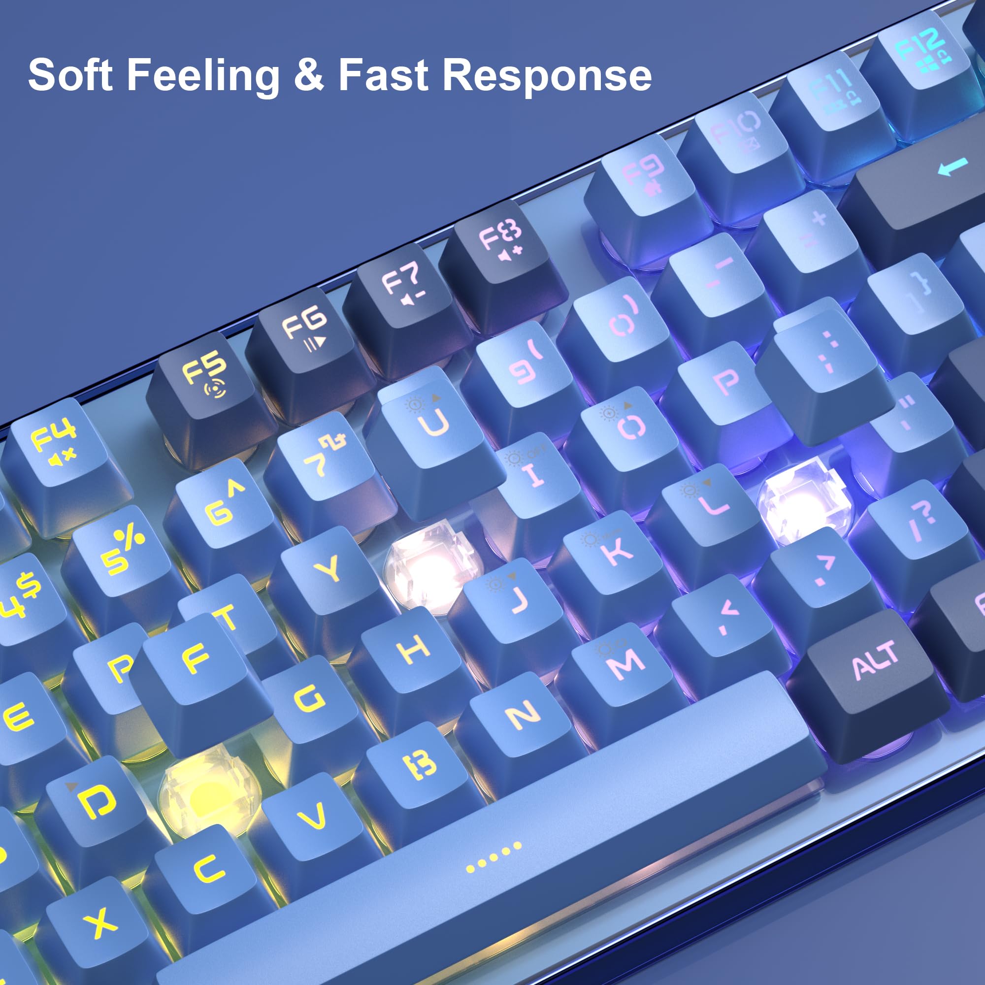 Foto 5 | Combinación De Teclado Y Ratón Para Juegos Magegee K1 Rgb Con Retroiluminación Led - Venta Internacional.
