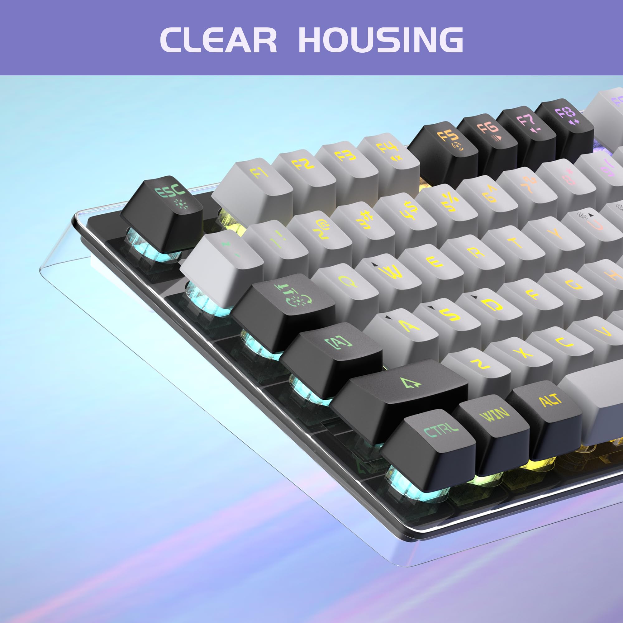 Foto 2 | Combinación De Teclado Y Ratón Para Juegos Magegee K1 Rgb Con Retroiluminación Led - Venta Internacional.