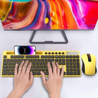 Foto 7 | Combo De Teclado Y Ratón Inalámbricos Marvo 2.4g Para Macbook - Venta Internacional.