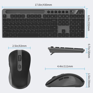 Foto 4 | Combo De Teclado Y Ratón Inalámbricos Marvo 2.4g Para Macbook - Venta Internacional.