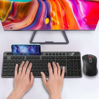 Foto 7 | Combo De Teclado Y Ratón Inalámbricos Marvo 2.4g Para Macbook - Venta Internacional.
