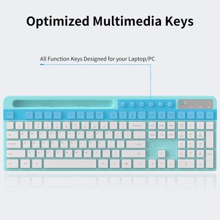 Foto 2 | Combo De Teclado Y Ratón Inalámbricos Marvo 2.4g Con Soporte - Venta Internacional.