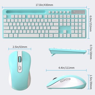 Foto 4 | Combo De Teclado Y Ratón Inalámbricos Marvo 2.4g Con Soporte - Venta Internacional.
