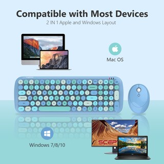Foto 3 | Combo De Teclado Y Ratón Inalámbricos Mofii Compact 2.4g Usb - Venta Internacional.