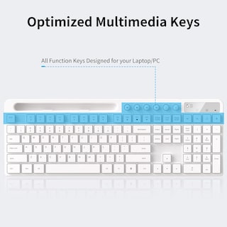 Foto 2 | Combo De Teclado Y Ratón Inalámbricos Marvo 2.4g Para Macbook - Venta Internacional.