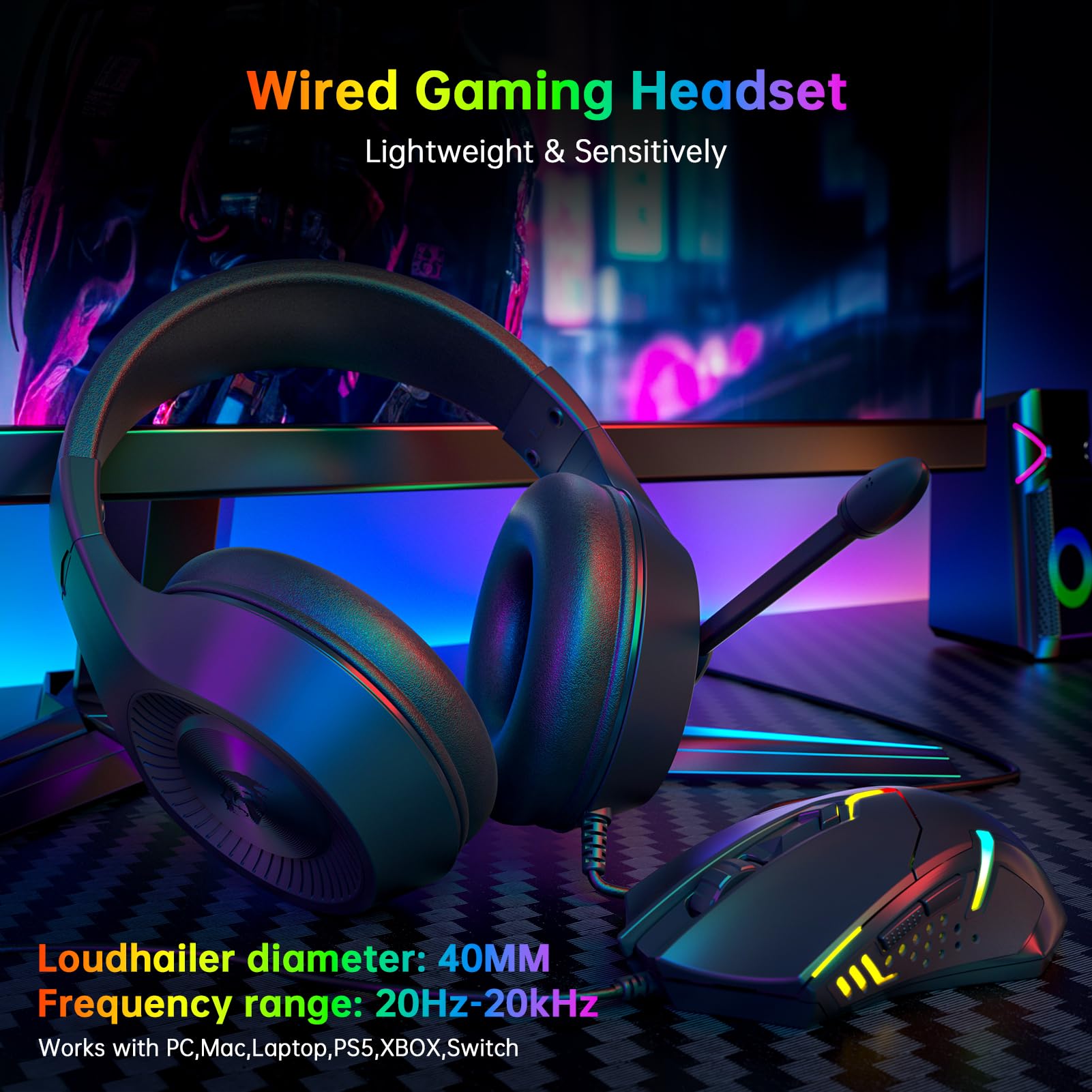 Foto 6 | Combo De Teclado Y Ratón Para Juegos Redragon S101-3 Con Cable Rgb - Venta Internacional.