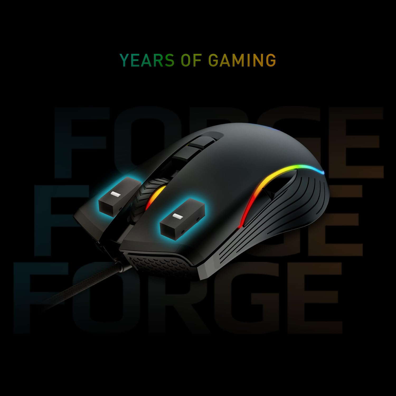 Foto 4 pulgar | Set De Teclado Y Ratón Msi Forge Gk300 Combo Blue Gaming - Venta Internacional.