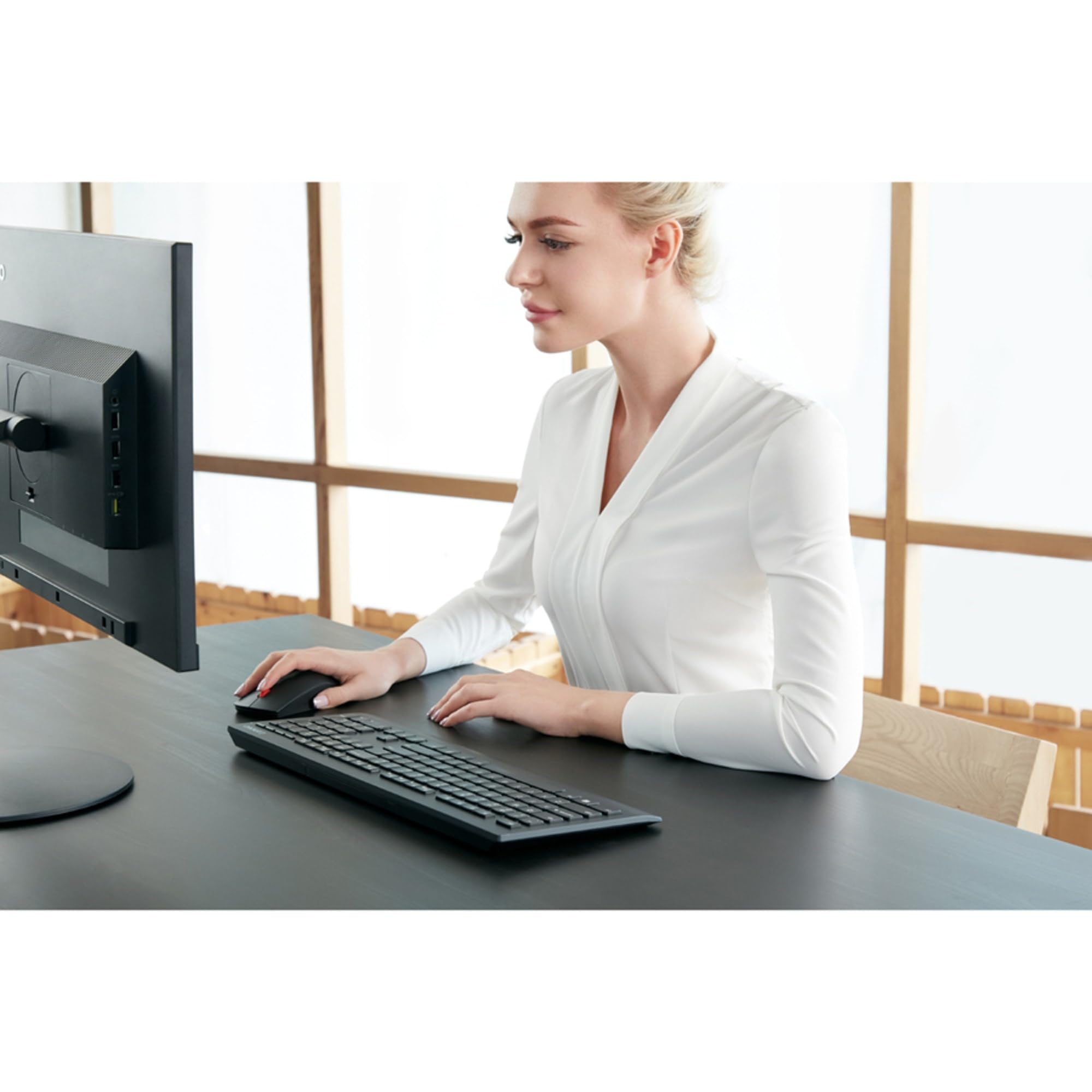 Foto 4 | Combo De Teclado Y Ratón Lenovo Professional Wireless - Venta Internacional.