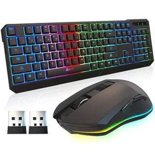 Foto 1 | Teclado y Mouse Inalámbrico Klim-Venta Internacional
