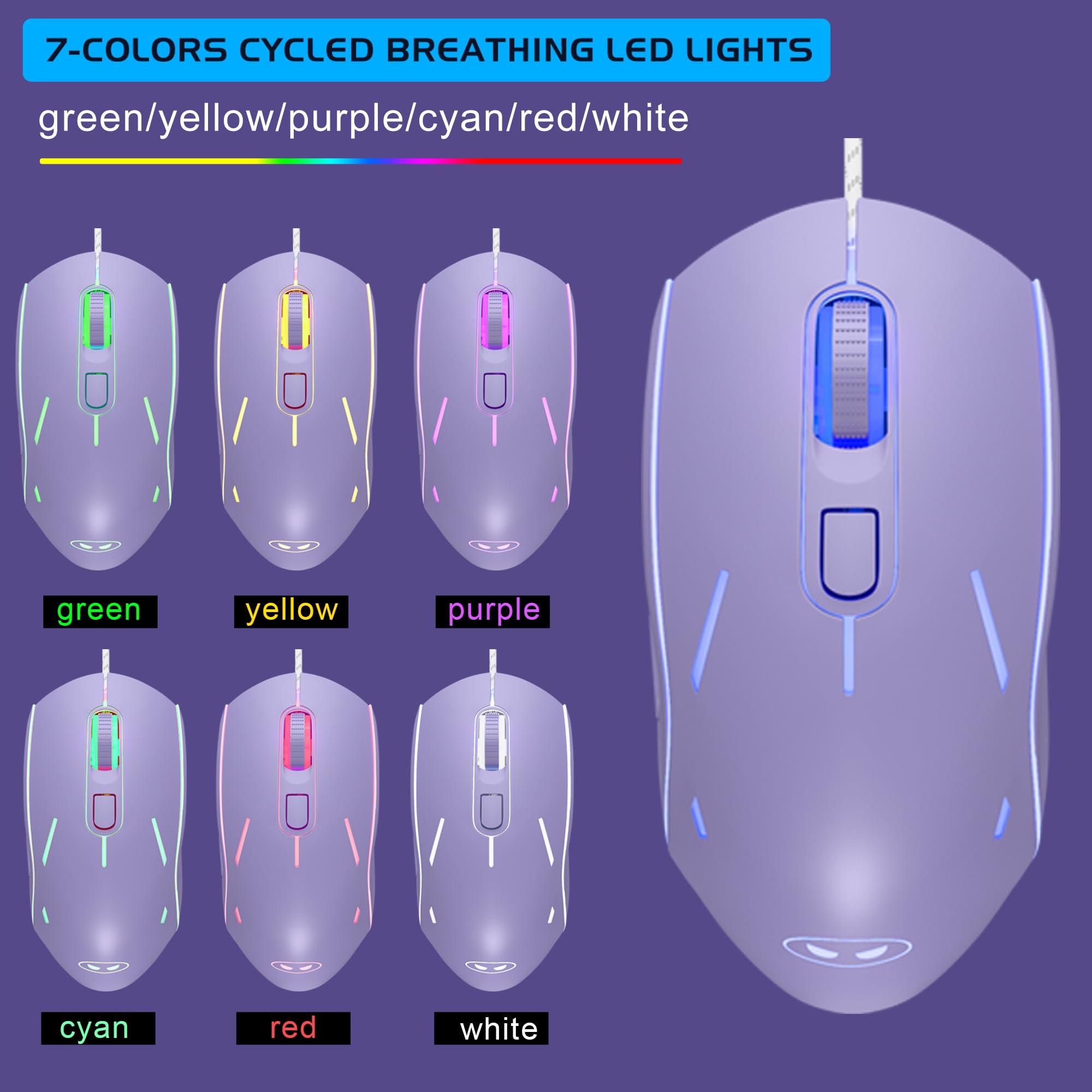Foto 7 pulgar | Combinación De Teclado Y Ratón Para Juegos Magegee K1 Rgb Con Retroiluminación Led - Venta Internacional.