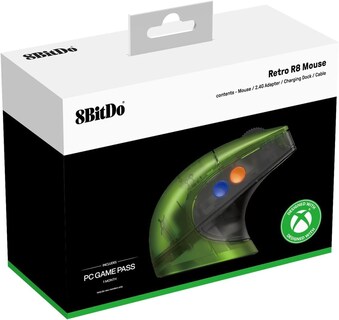 Foto 5 | Ratón 8bitdo Retro R8 Con Sensor Óptico Paw 3395 Dpi 26k - Venta Internacional.