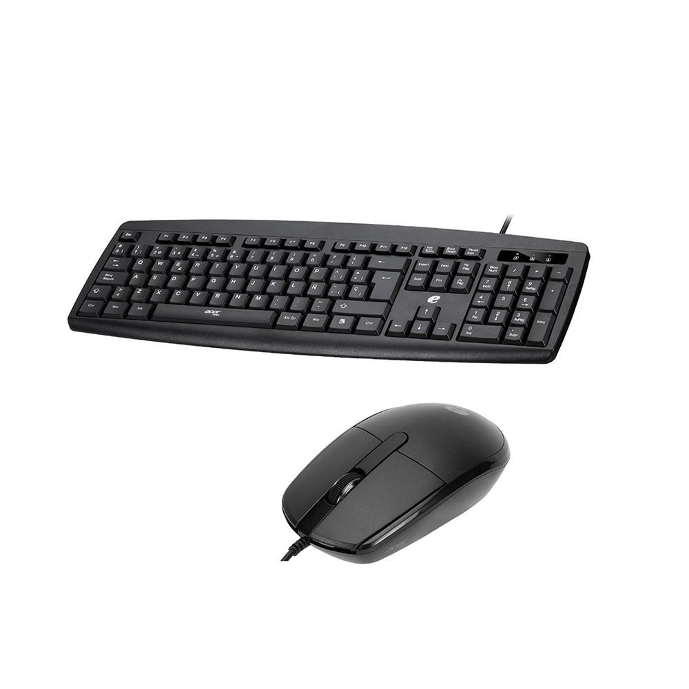 Foto 2 pulgar | Kit Teclado Y Mouse Alámbrico Eak030 Acer