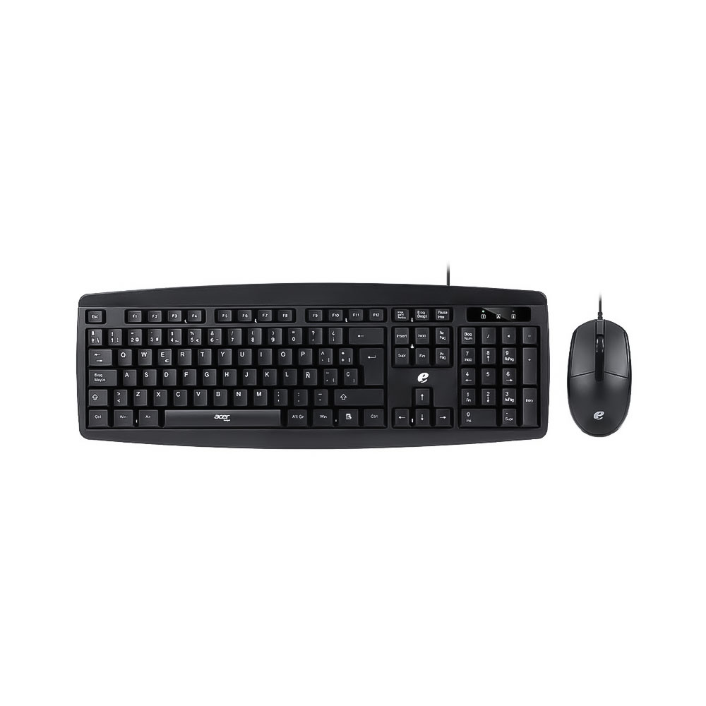 Foto 3 pulgar | Kit Teclado Y Mouse Alámbrico Eak030 Acer