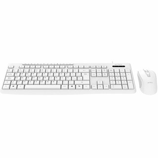 Foto 3 | Kit 2 En 1 Teclado Y Mouse Acteck Creator Prime Mk455 1600dpi 4 Botones Usb Blanco Ac-941792