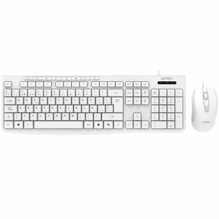 Foto 5 | Kit 2 En 1 Teclado Y Mouse Acteck Creator Prime Mk455 1600dpi 4 Botones Usb Blanco Ac-941792