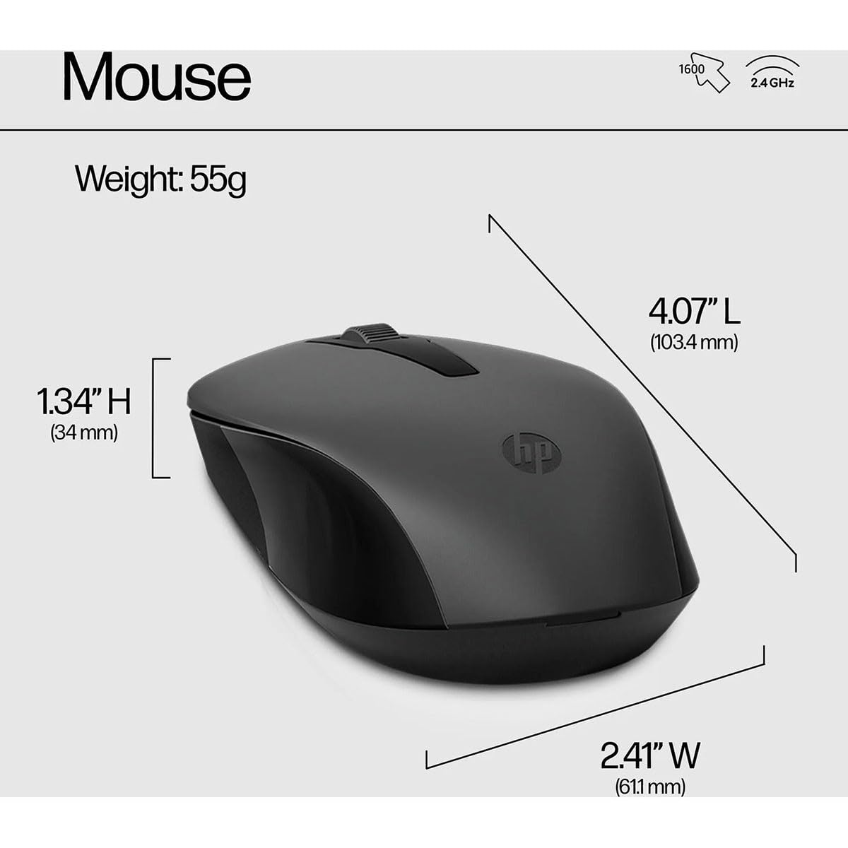 Foto 5 pulgar | Combo De Teclado Y Ratón Hp 330 Wireless Usb De 2 4 Ghz - Venta Internacional.