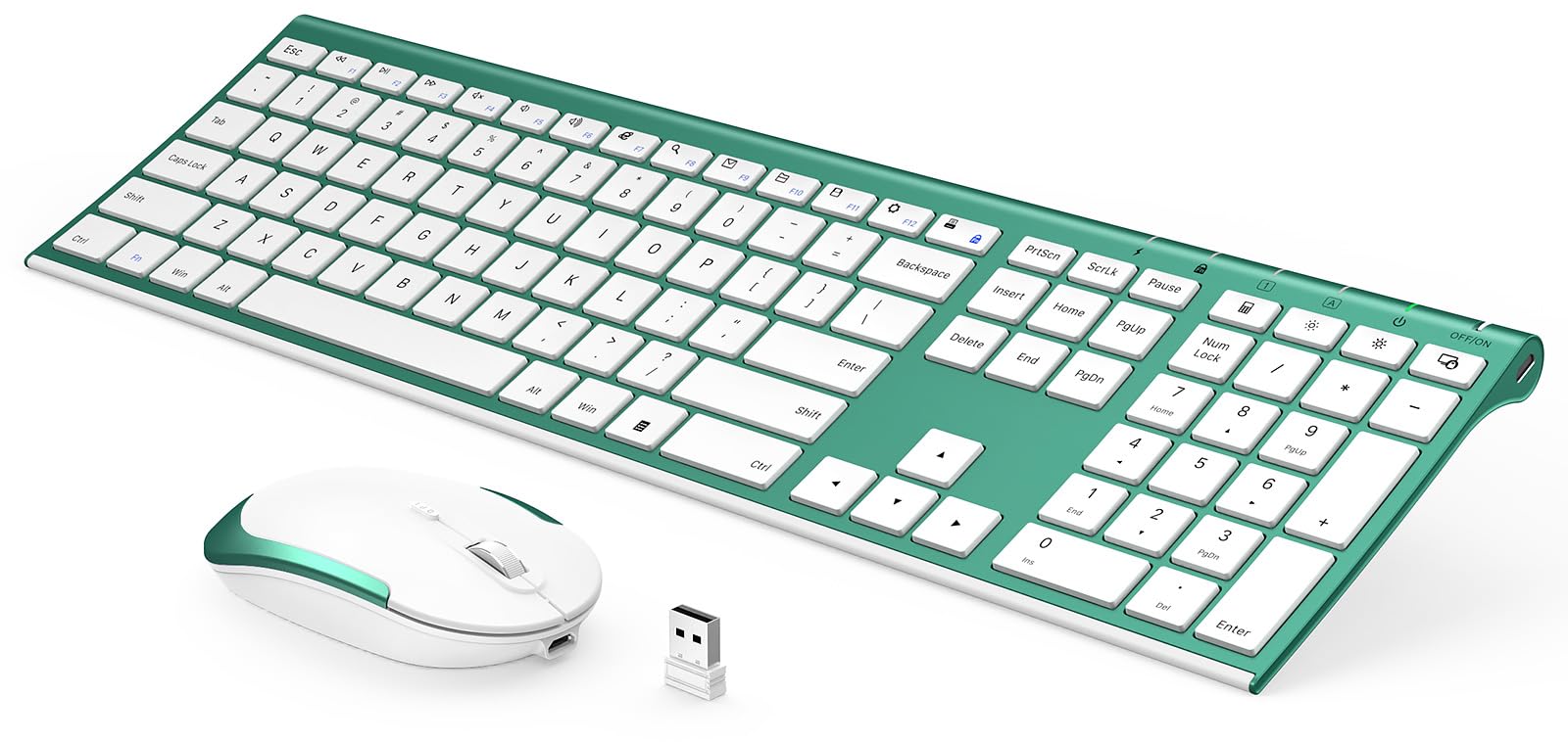 Foto 2 pulgar | Combo De Teclado Y Ratón Vsplor Recargable De 2 4 Ghz - Venta Internacional.