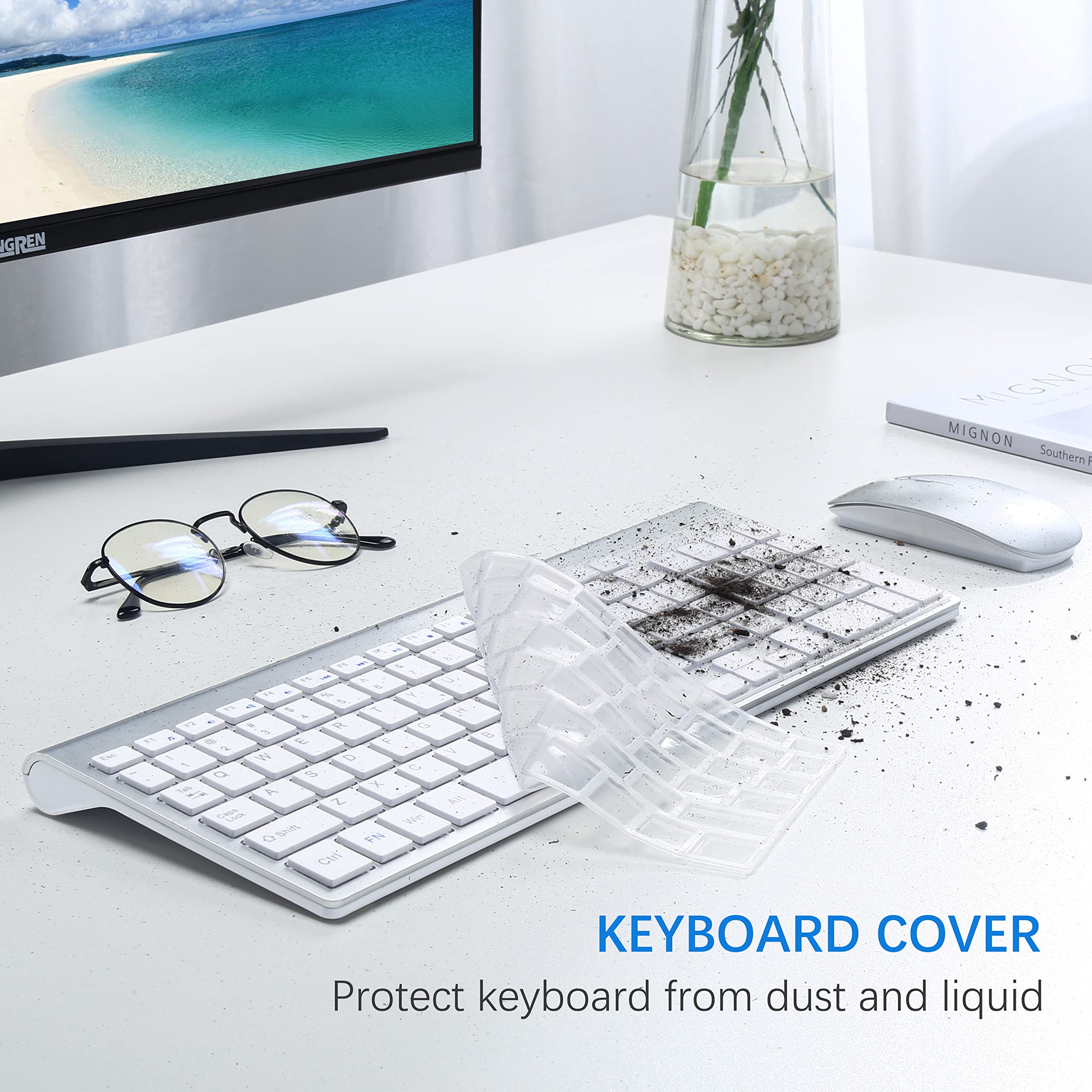 Foto 5 | Combo De Teclado Y Ratón Inalámbricos Topmate Ultra Slim 2.4g - Venta Internacional.