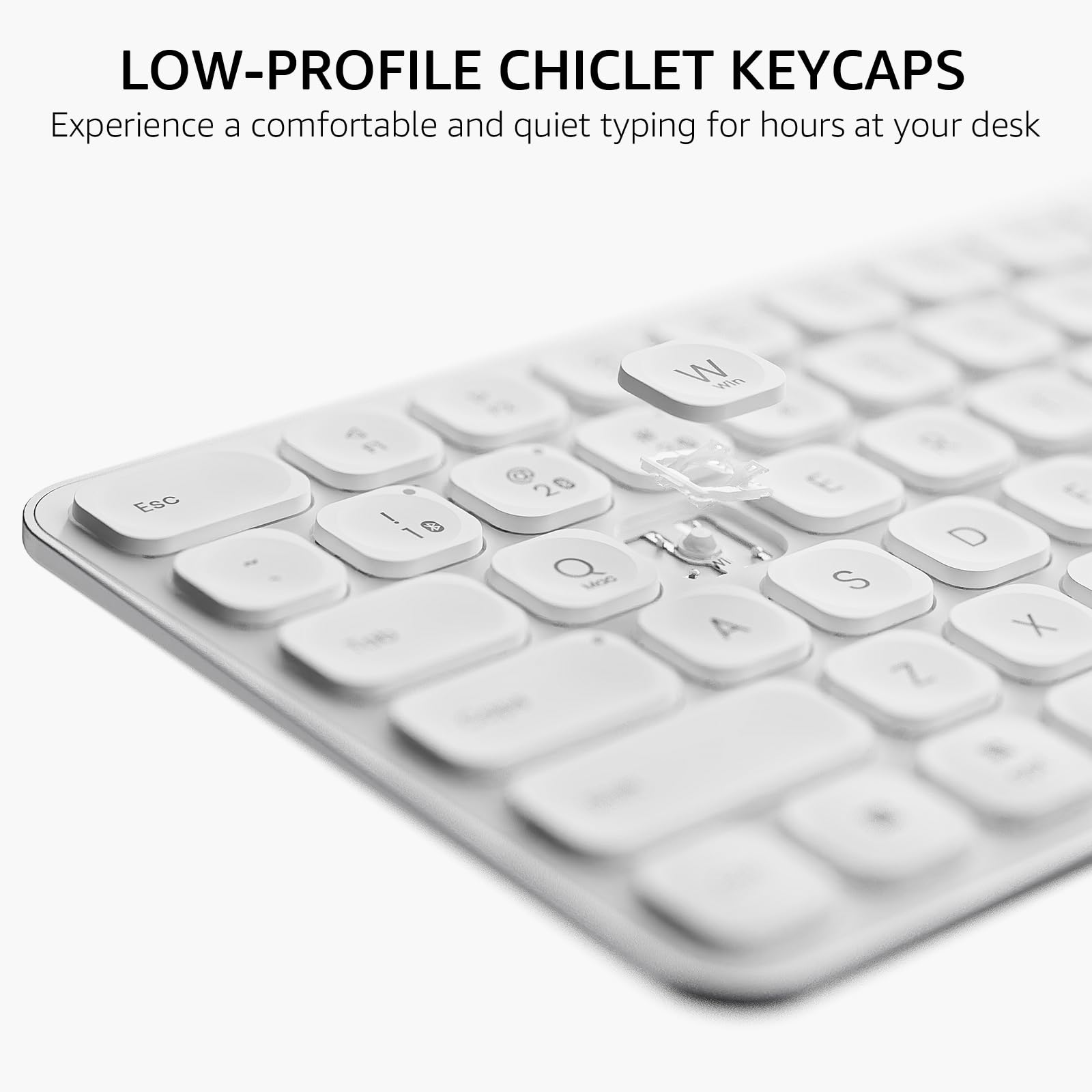 Foto 5 pulgar | Combo De Teclado Y Ratón Rapoo 9010m Wireless Bluetooth 5.0 - Venta Internacional.
