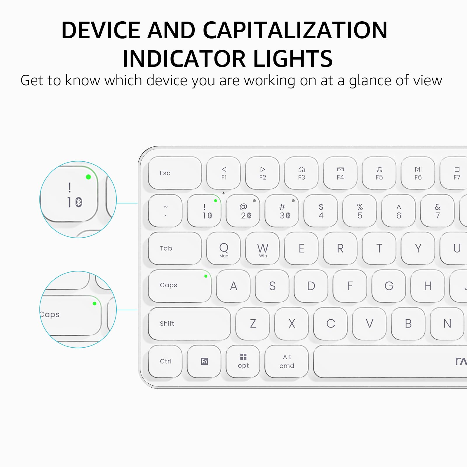 Foto 7 | Combo De Teclado Y Ratón Rapoo 9010m Wireless Bluetooth 5.0 - Venta Internacional.