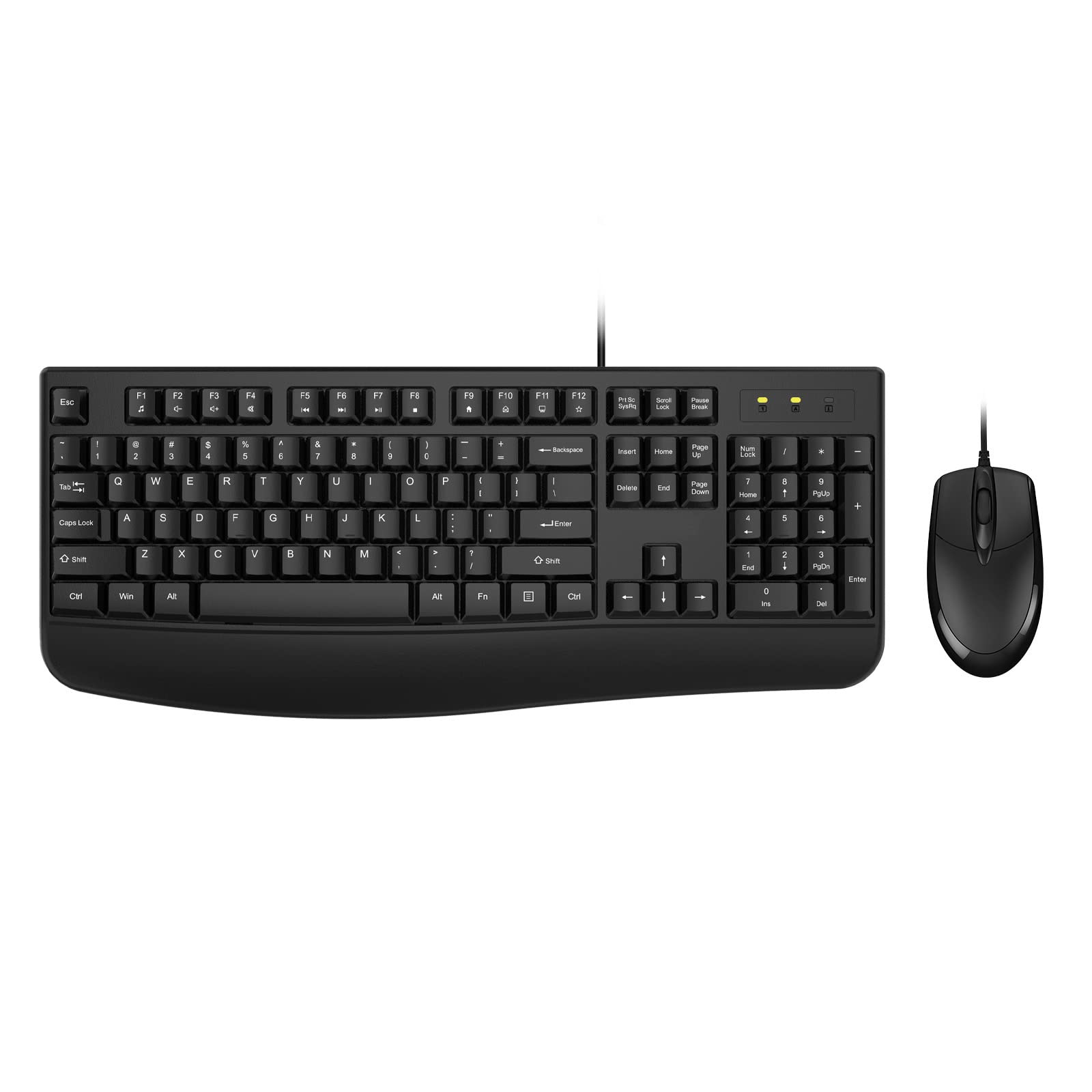 Foto 2 pulgar | Combo De Teclado Y Ratón Edjo Ergonómico De Tamaño Completo - Venta Internacional.