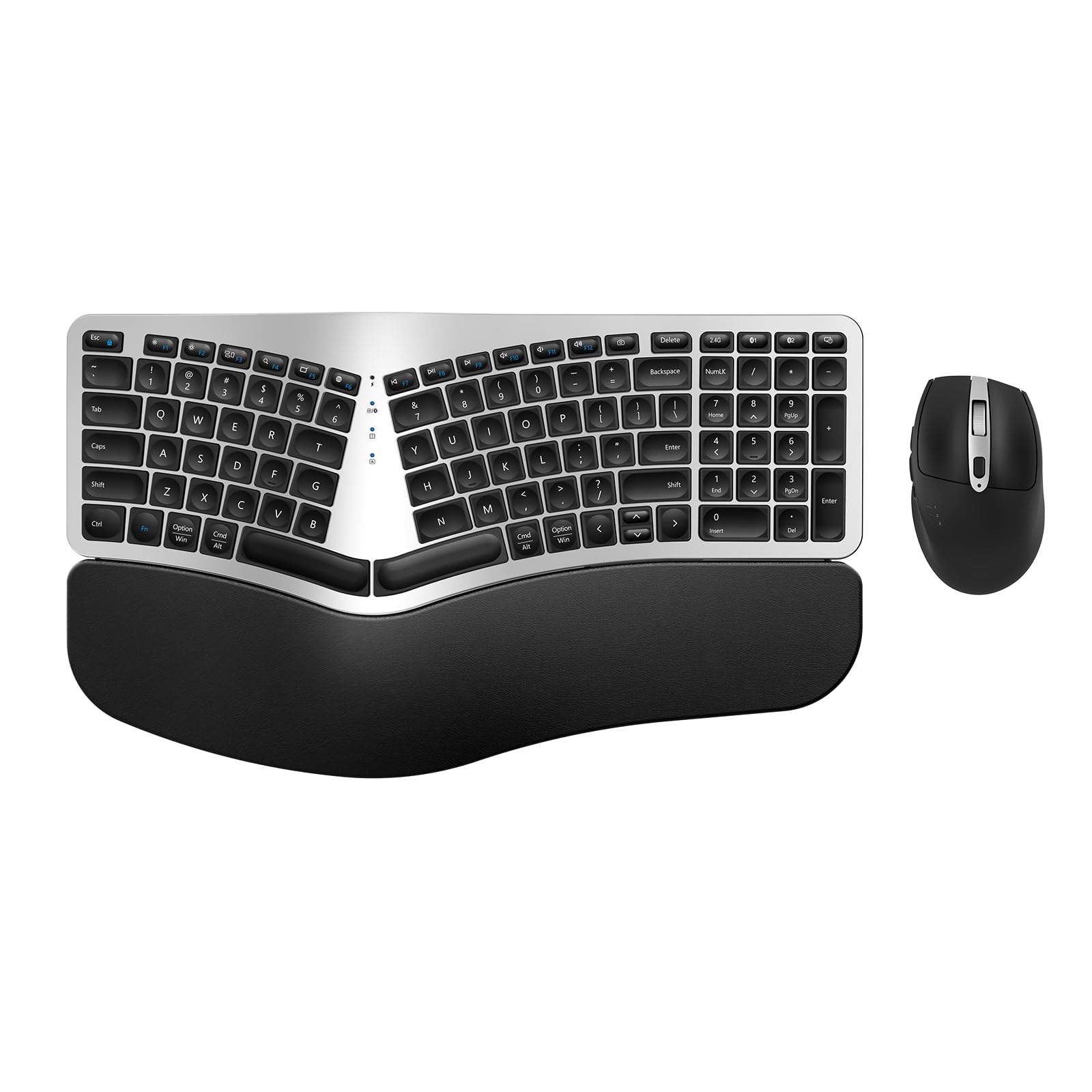 Foto 2 pulgar | Combo De Teclado Y Ratón Inalámbrico Edjo  Ergonómico Y Recargable - Venta Internacional.