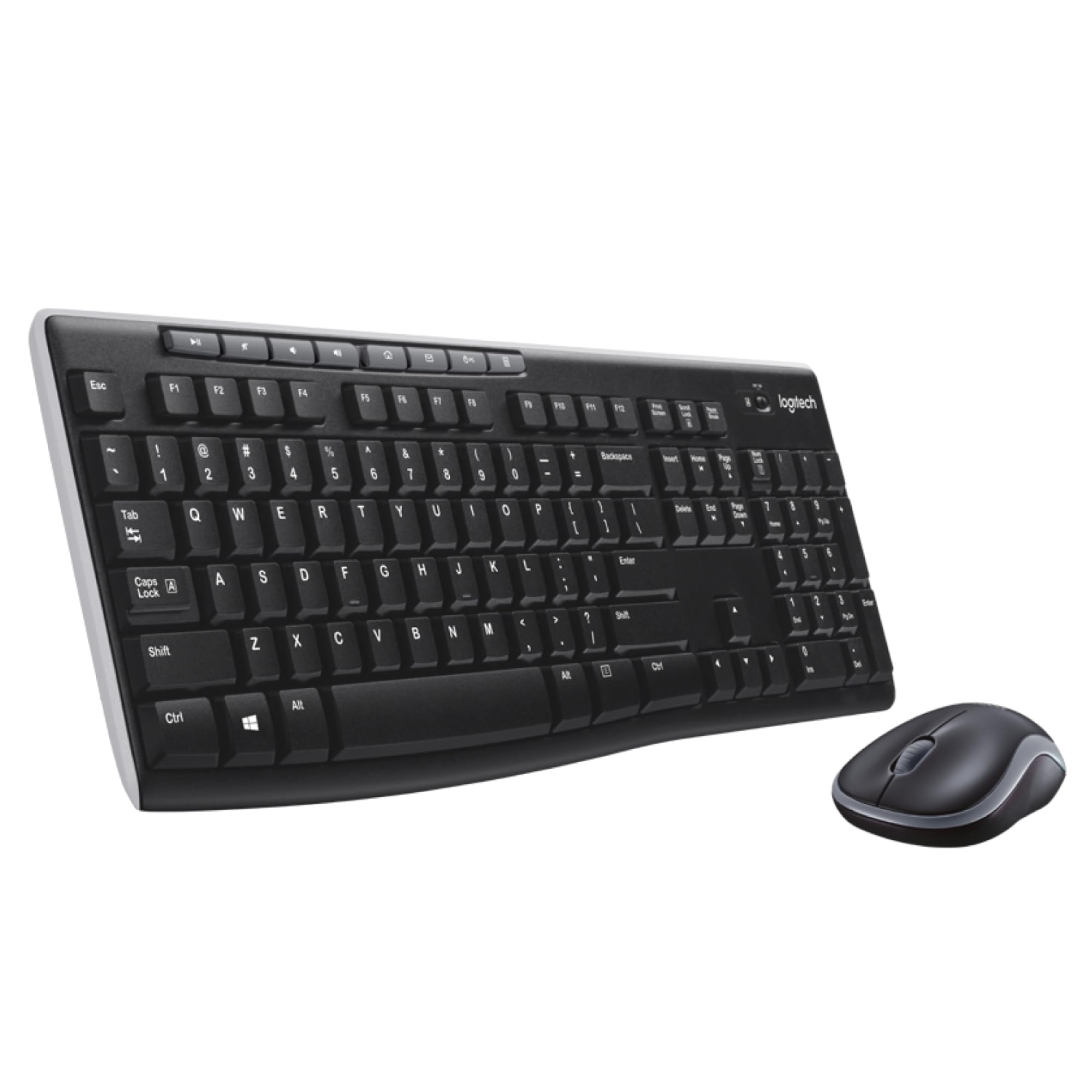 Foto 2 pulgar | Combo De Teclado Y Ratón Inalámbricos Logitech Mk270 Negro - Venta Internacional.