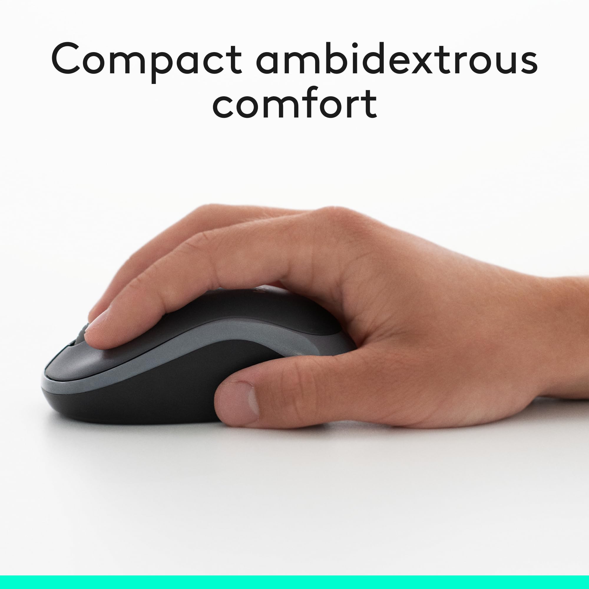 Foto 4 pulgar | Combo De Teclado Y Ratón Inalámbricos Logitech Mk270 Negro - Venta Internacional.