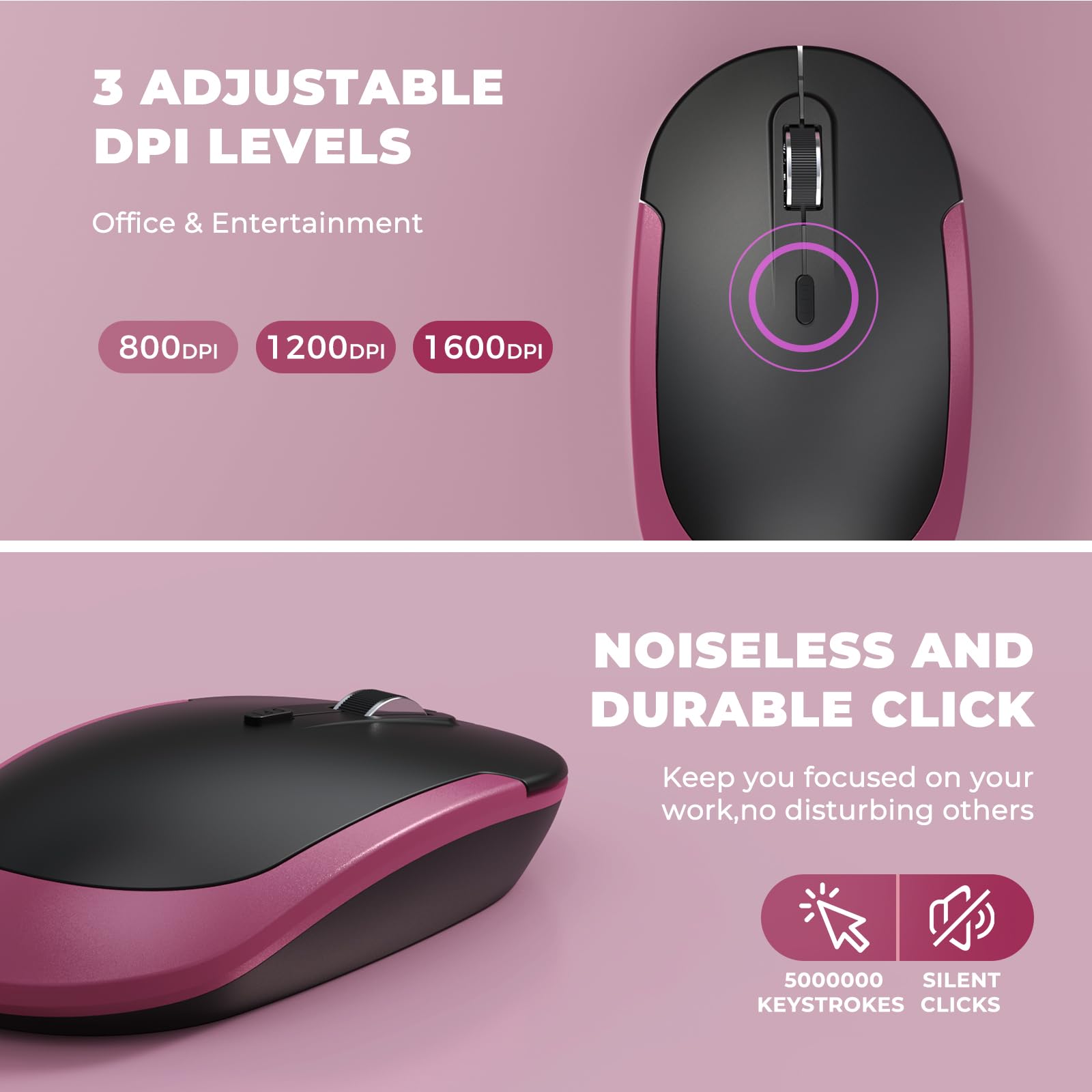Foto 6 pulgar | Combo Inalámbrico De Teclado Y Ratón Vssoplor Recargable - Venta Internacional.