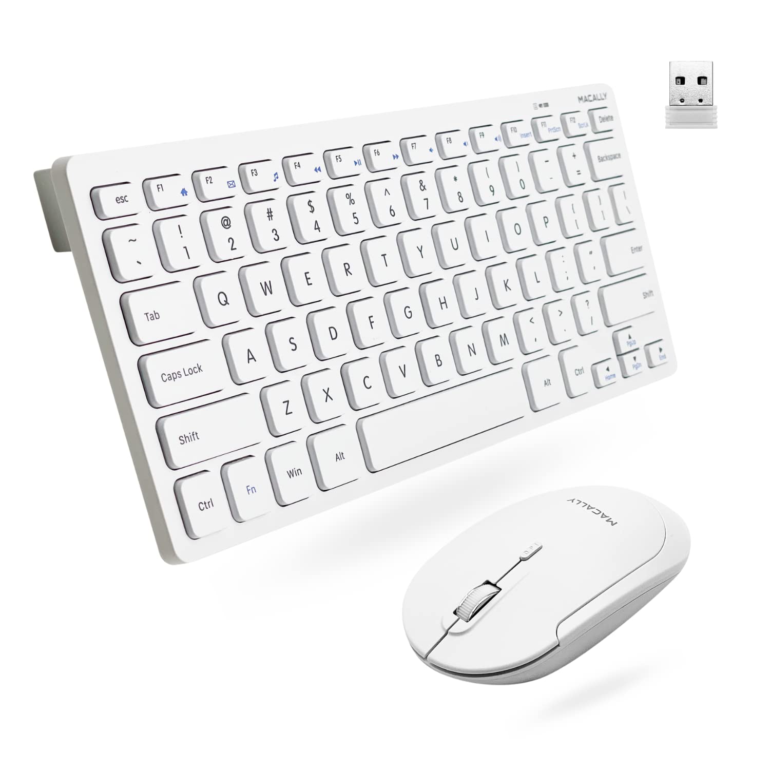 Foto 2 pulgar | Combo De Teclado Y Ratón Macally Essential Work Duo 2.4g - Venta Internacional.