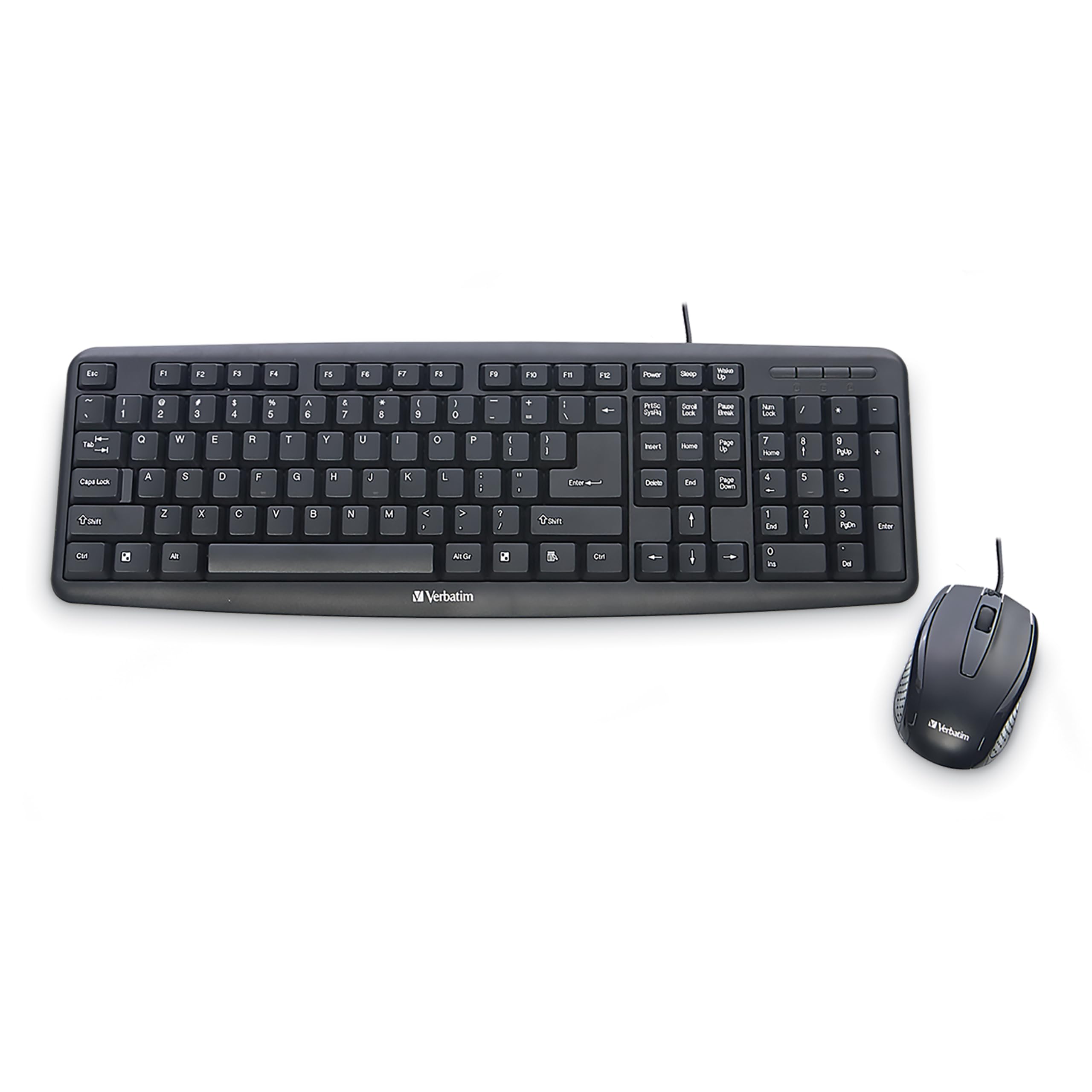 Foto 2 pulgar | Combo De Teclado Y Ratón Verbatim Slimline Usb Black - Venta Internacional.