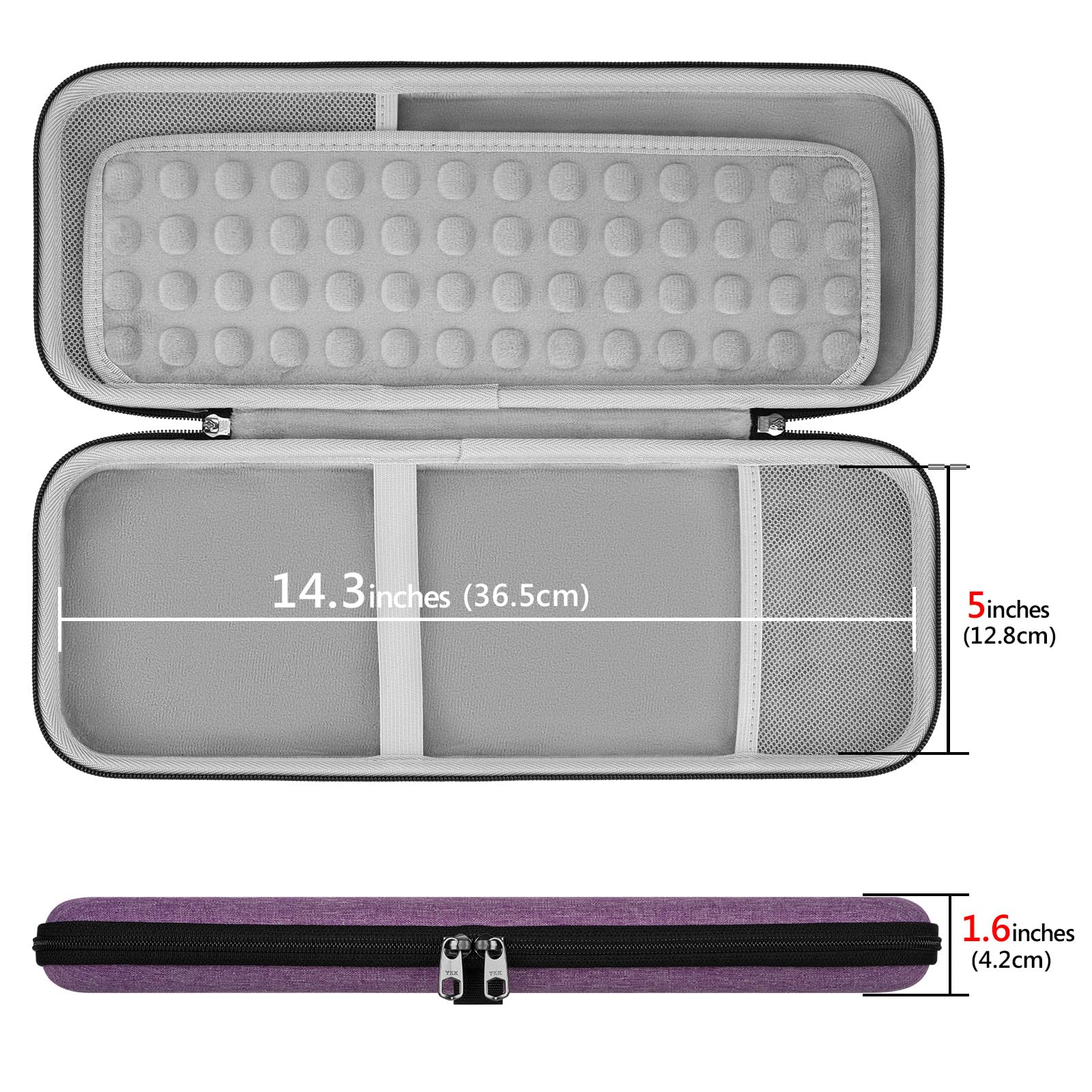 Foto 5 pulgar | Funda De Transporte Para Teclado Geekria K380 Y Ratón M350 - Venta Internacional.