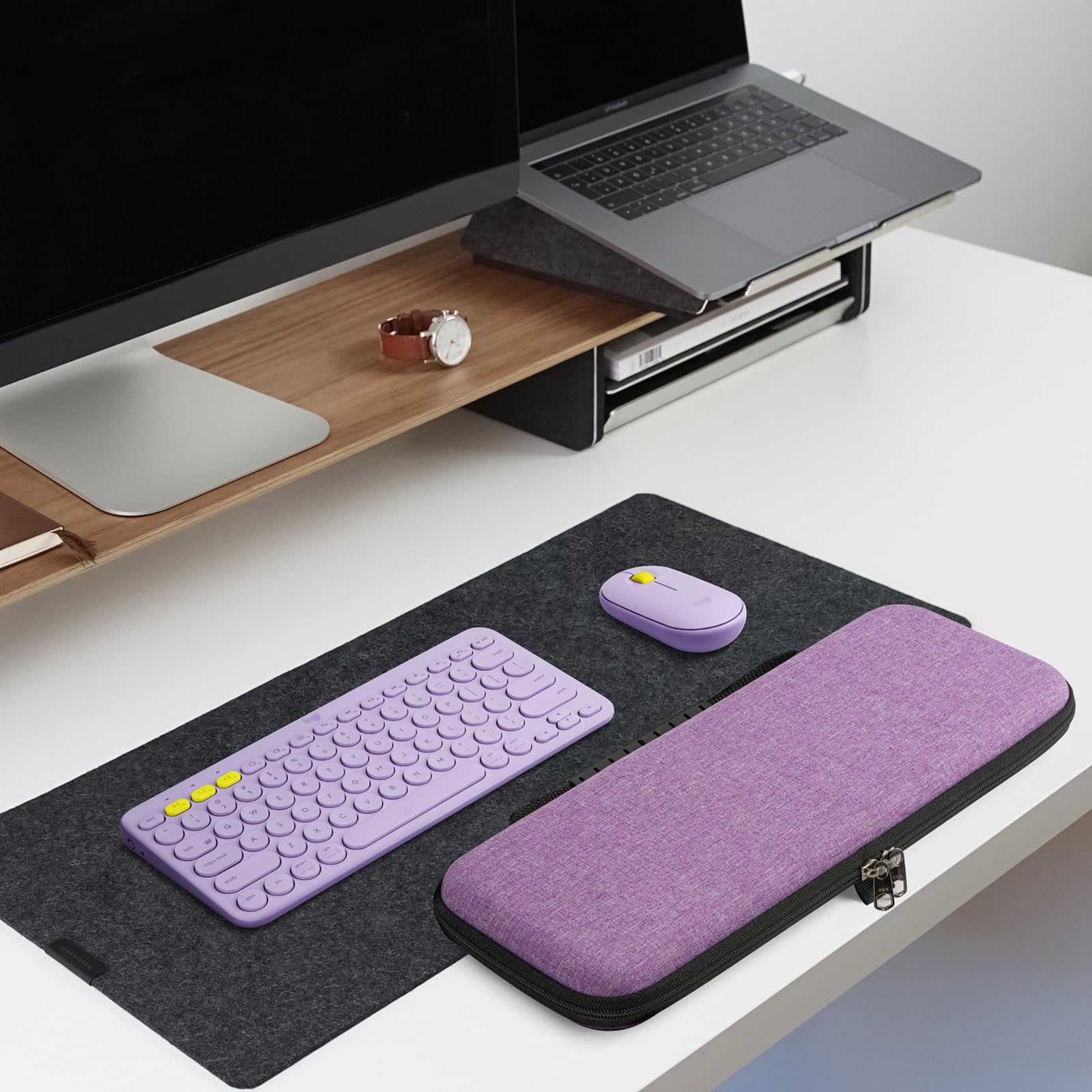 Foto 7 pulgar | Funda De Transporte Para Teclado Geekria K380 Y Ratón M350 - Venta Internacional.