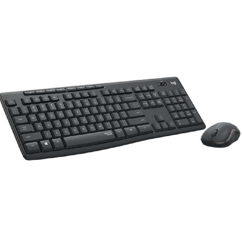 Foto 4 pulgar | Kit de Teclado y Mouse Logitech Qwerty Óptico 920-009792 Negro