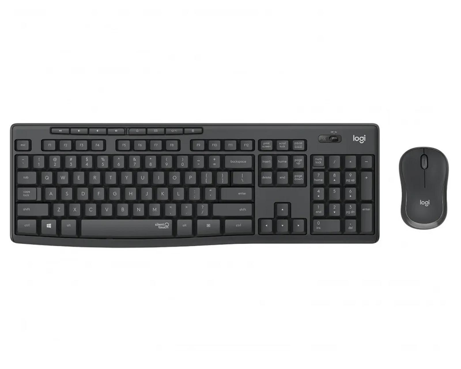 Foto 2 pulgar | Kit d Teclado y Mouse Logitech Mk295 color Negro Inalámbrico